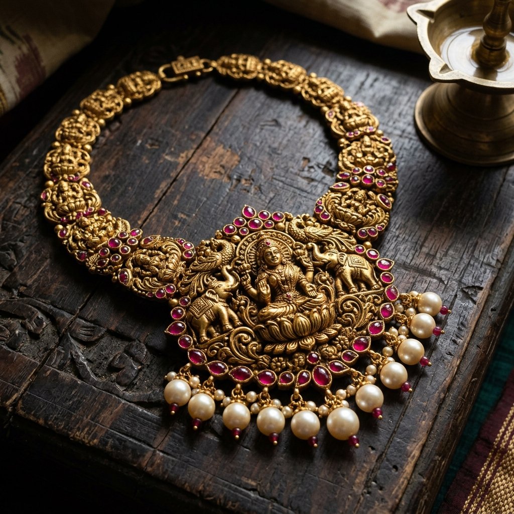 Antique Temple Jewellery
